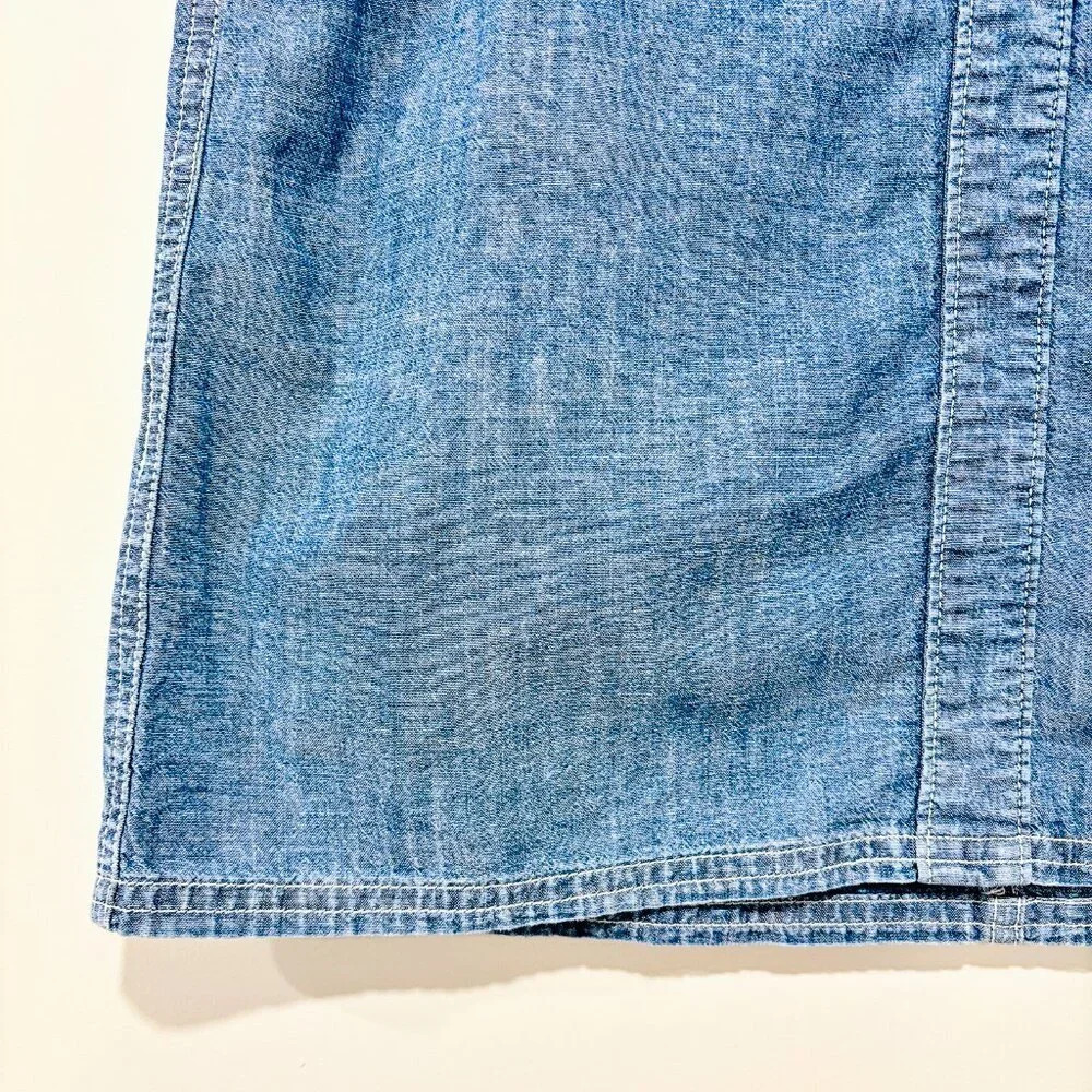 TOMMY BAHAMA Light denim-finish skirt - Picture 4 of 7